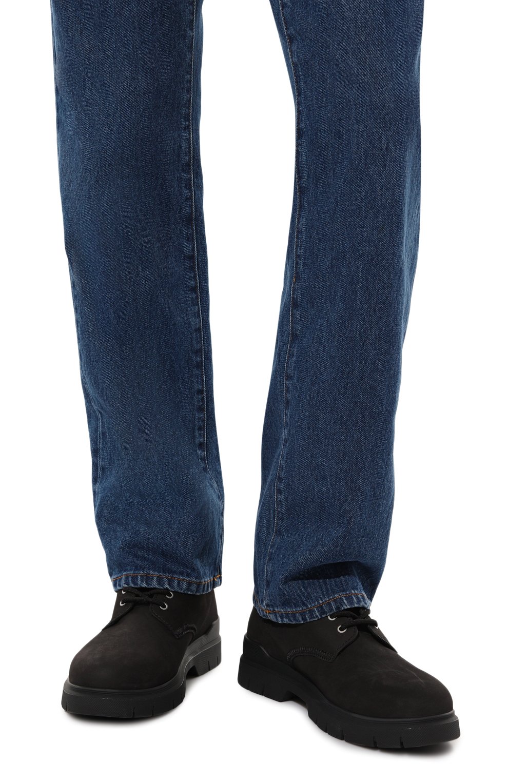 Ботинки из нубука HUGO, арт. 50498524, фото 3