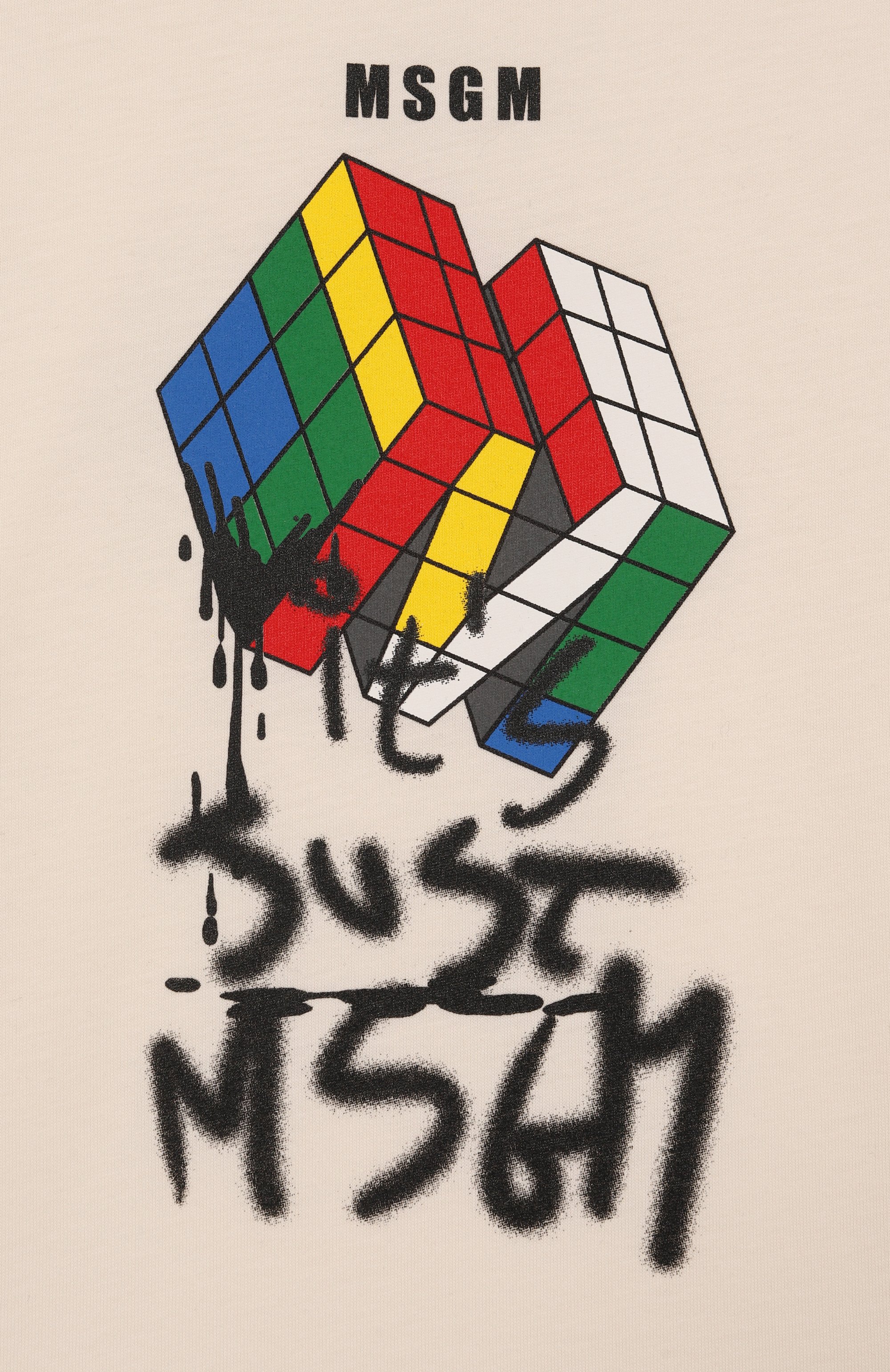 Хлопковая футболка MSGM KIDS, арт. F5MSJBTH302, фото 3