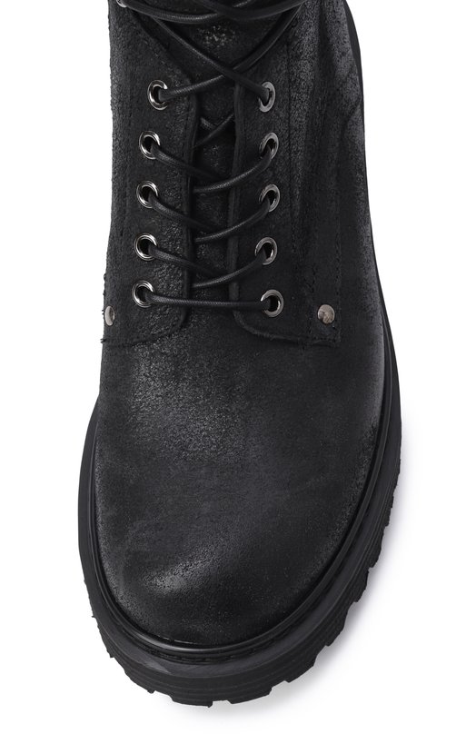 Замшевые ботинки Premiata M7112/0LD Чёрный  M7112/0LD Фото 6