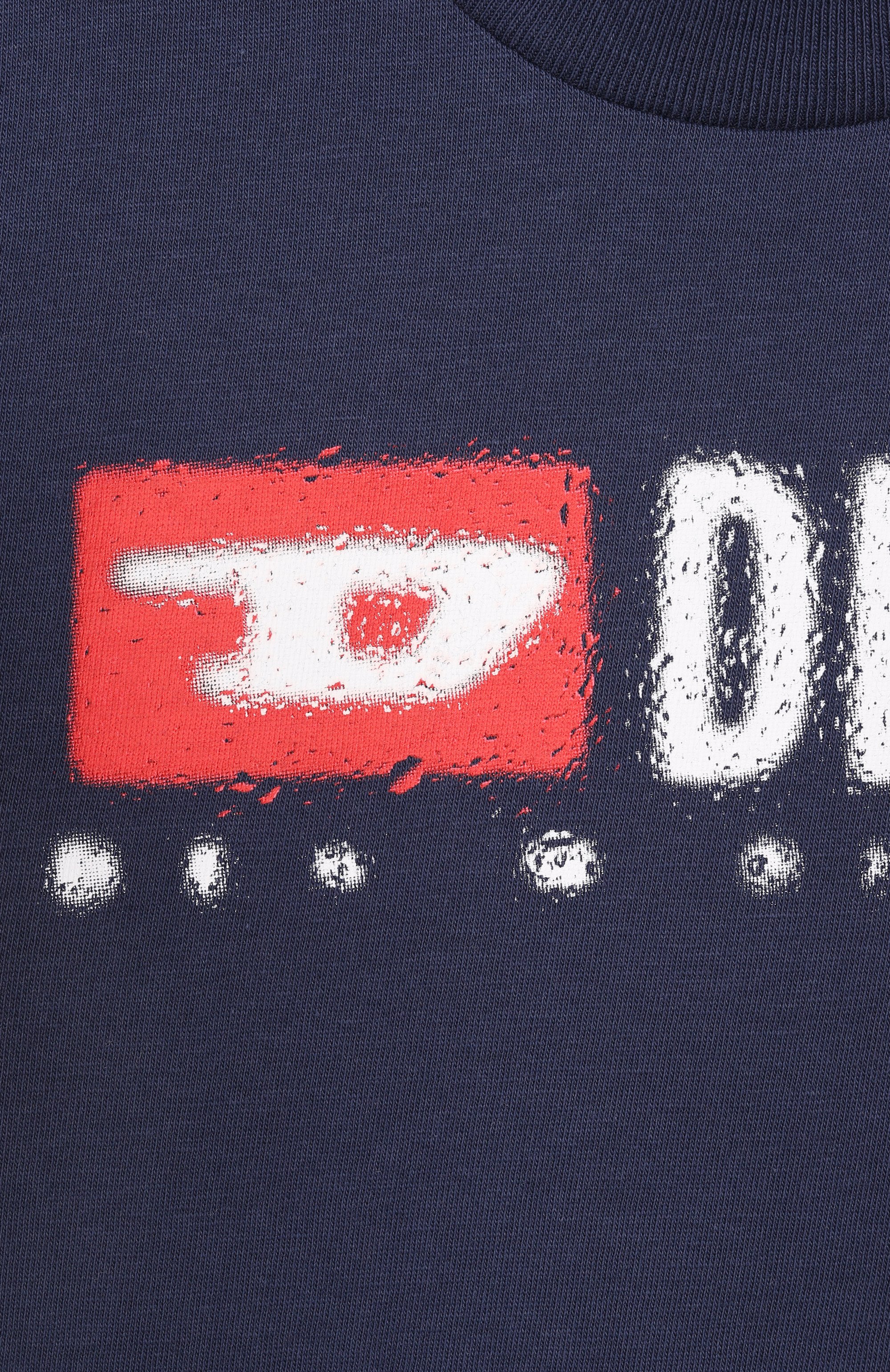 Хлопковая футболка DIESEL, арт. J02475/00YI9, фото 3