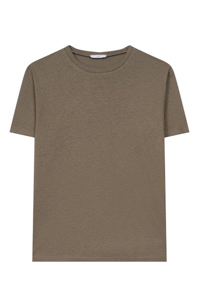 Футболка изо льна и хлопка PAOLO PECORA MILANO, арт. PP4228_001