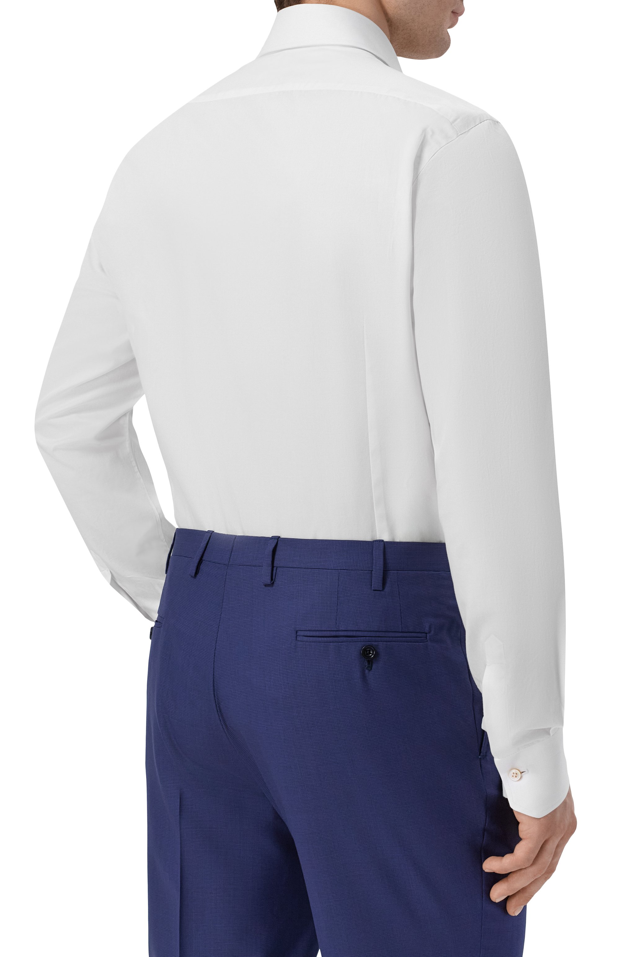 Хлопковая сорочка KITON, арт. UCCH06146, фото 4