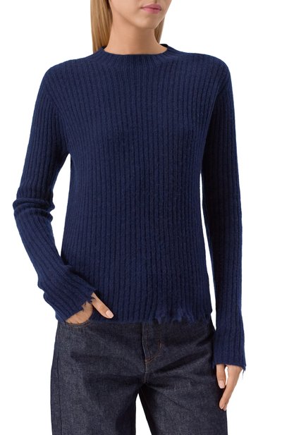 Кашемировый жилет UMA WANG синего цвета по цене 59850 руб., арт. W2 M UK7150, фото 3 Кашемировый жилет UMA WANG, арт. W2 M UK7150, фото 3