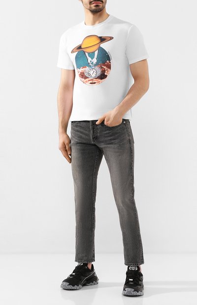 Хлопковая футболка VALENTINO, арт. TV3MG04P60M, фото 2