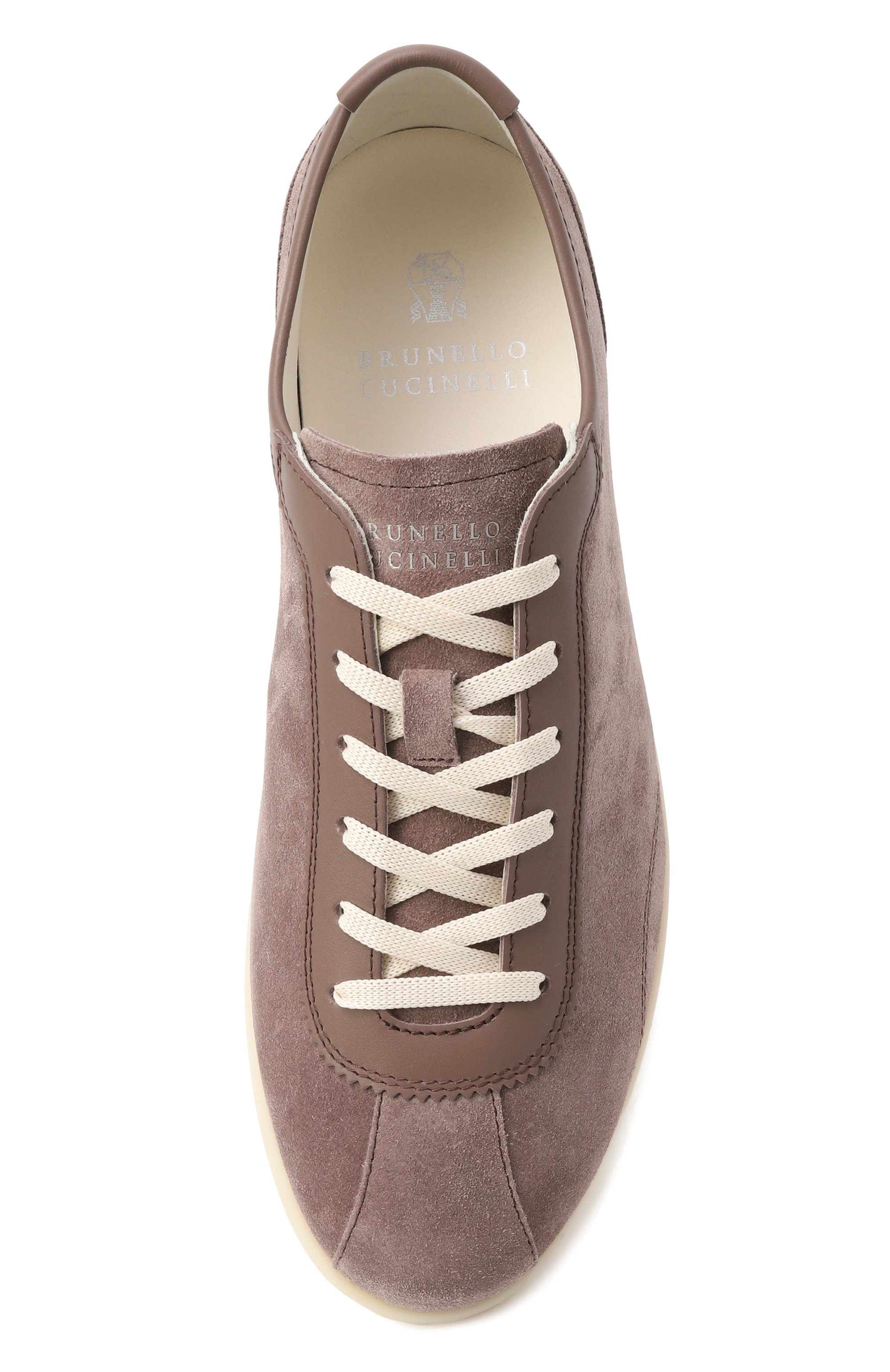 Замшевые кеды BRUNELLO CUCINELLI, арт. MZUSIGD331, фото 6