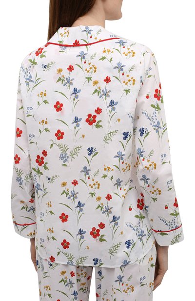 Хлопковая пижама YOLKE, арт. AW21-02C-ME-FL, фото 3