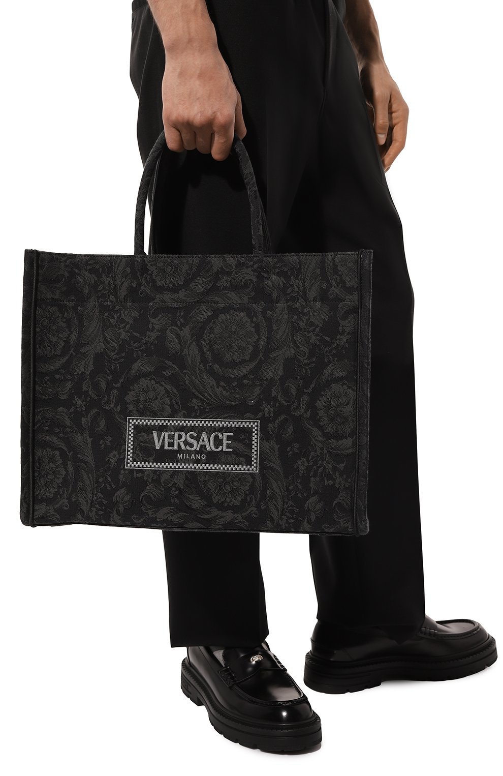 Сумка-тоут barocco athena large VERSACE, арт. 1013152/1A09741, фото 2