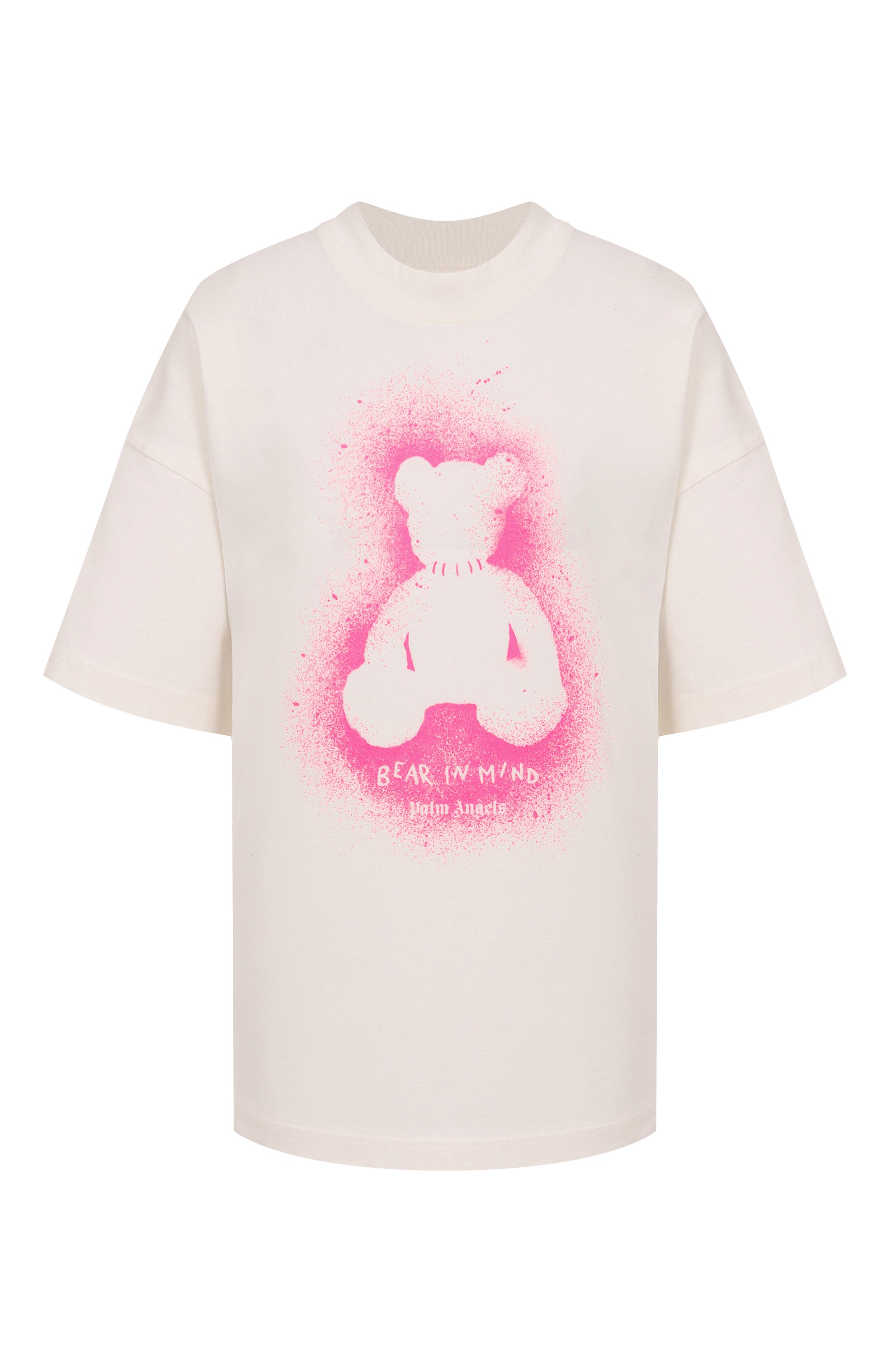 Хлопковая футболка PALM ANGELS, арт. PWAA07BF25JER005, фото 1