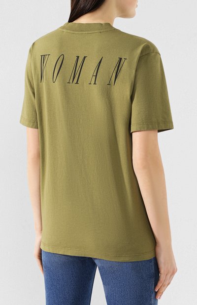 Хлопковая футболка OFF-WHITE, арт. 0WAA049S19D960804388, фото 4