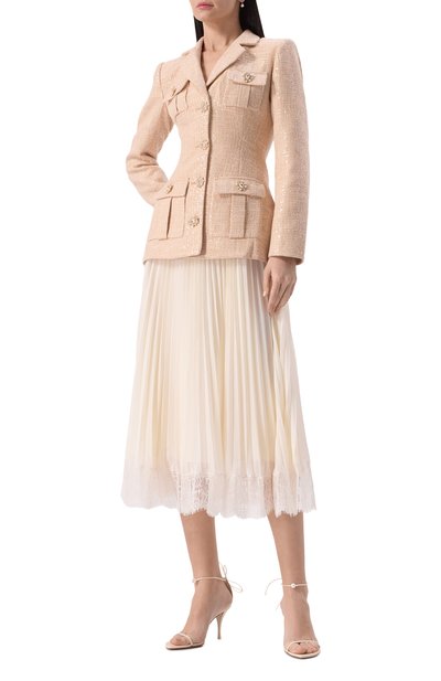 Комбинированное платье SELF-PORTRAIT, арт. RS25123M, фото 3