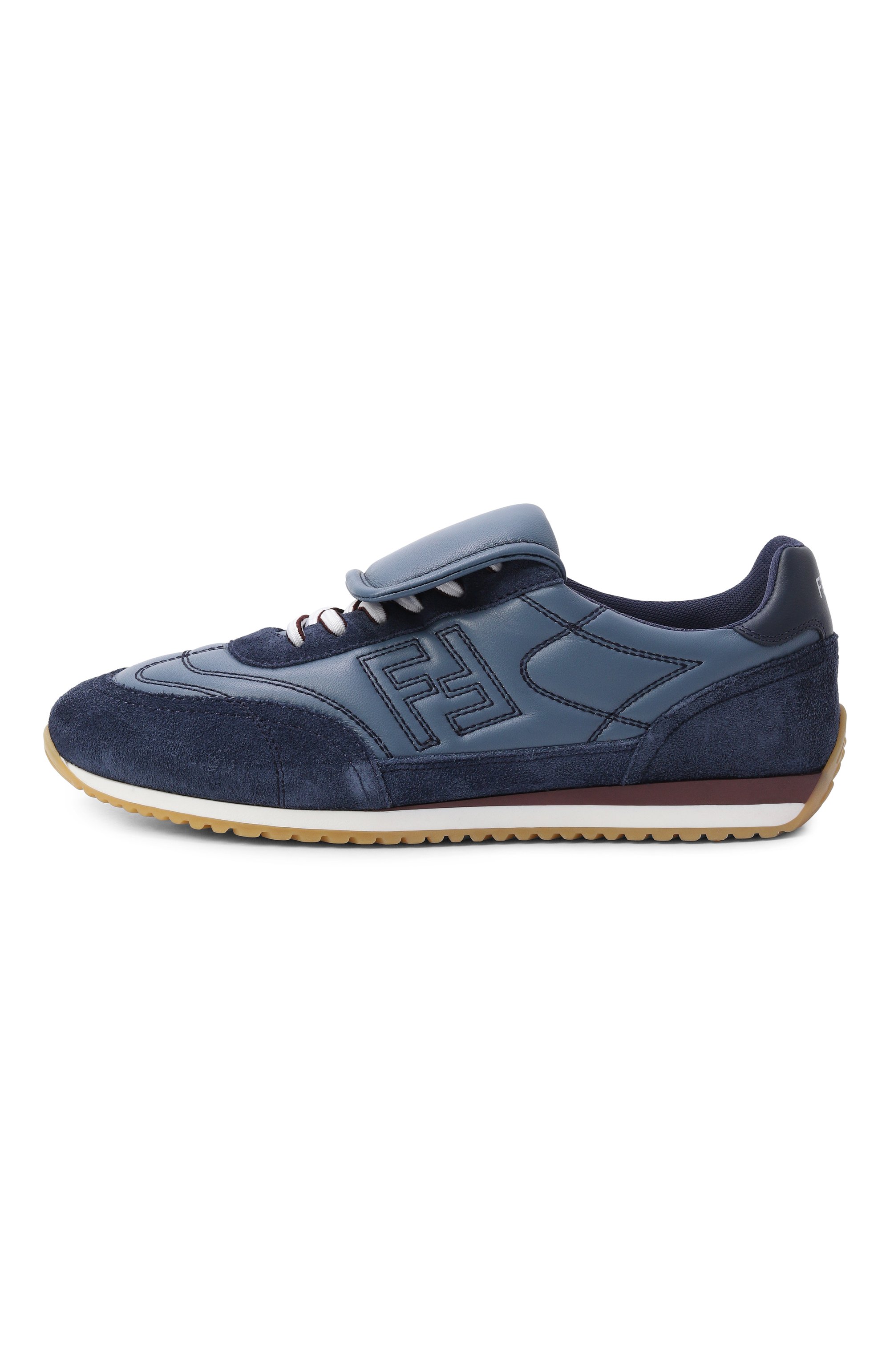 Кожаные кроссовки FENDI, арт. JMR562/AWK5/32-39, фото 2