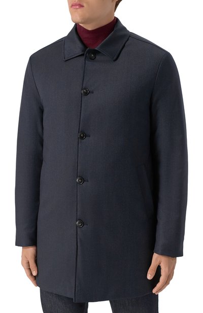 Шерстяное пальто CANALI, арт. 010510U/AA03799, фото 3