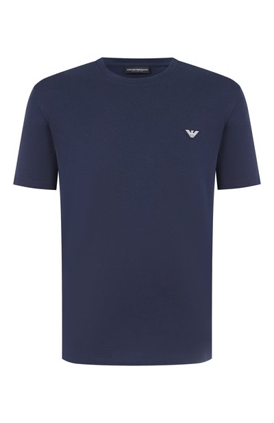 Мужская хлопковая футболка EMPORIO ARMANI, арт. EM000574/AF12335