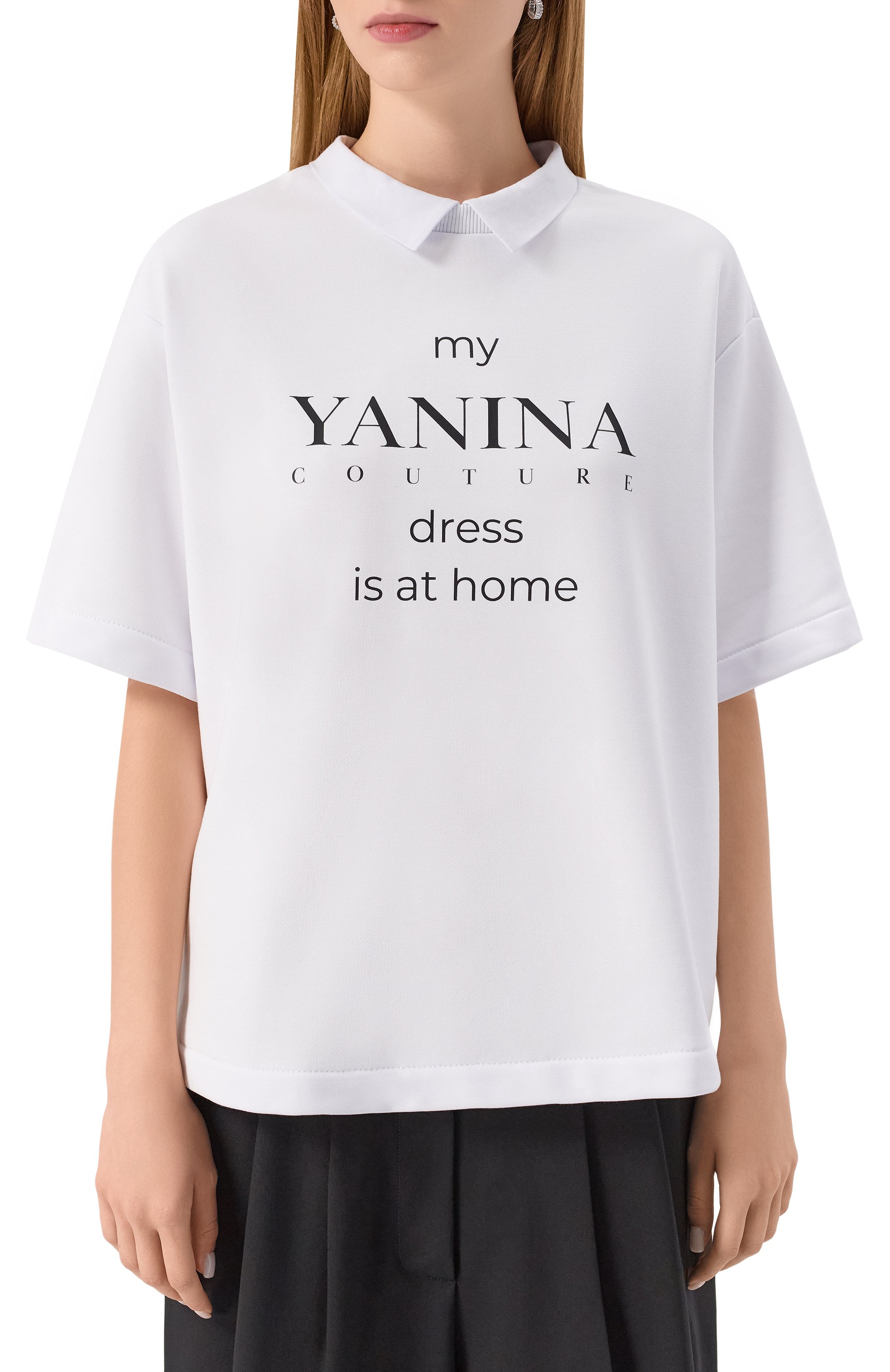 Хлопковая футболка YANINA, арт. 0-3073A, фото 3