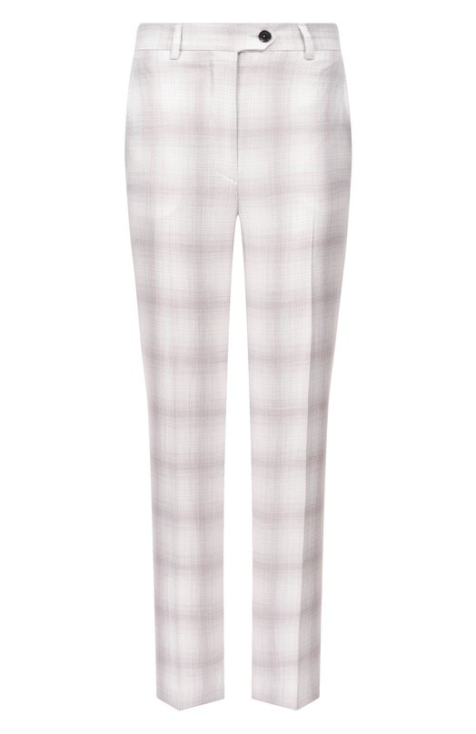 Брюки из вискозы Kiton D48125K0922G08 Белый D48125K0922G08