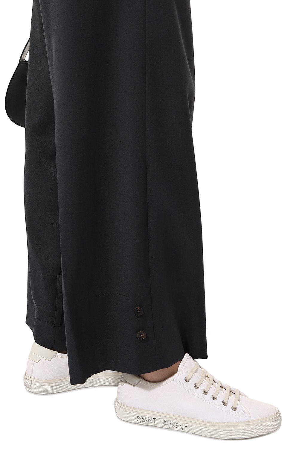 Текстильные кеды malibu SAINT LAURENT, арт. 606446, фото 3