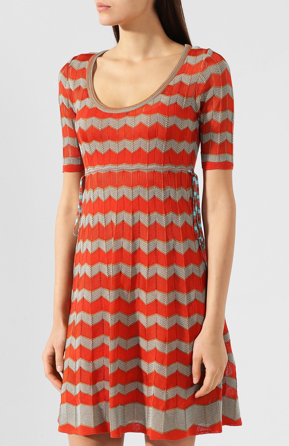 Платье из смеси вискозы и хлопка M MISSONI, арт. 2DG00123/2K000T, фото 3