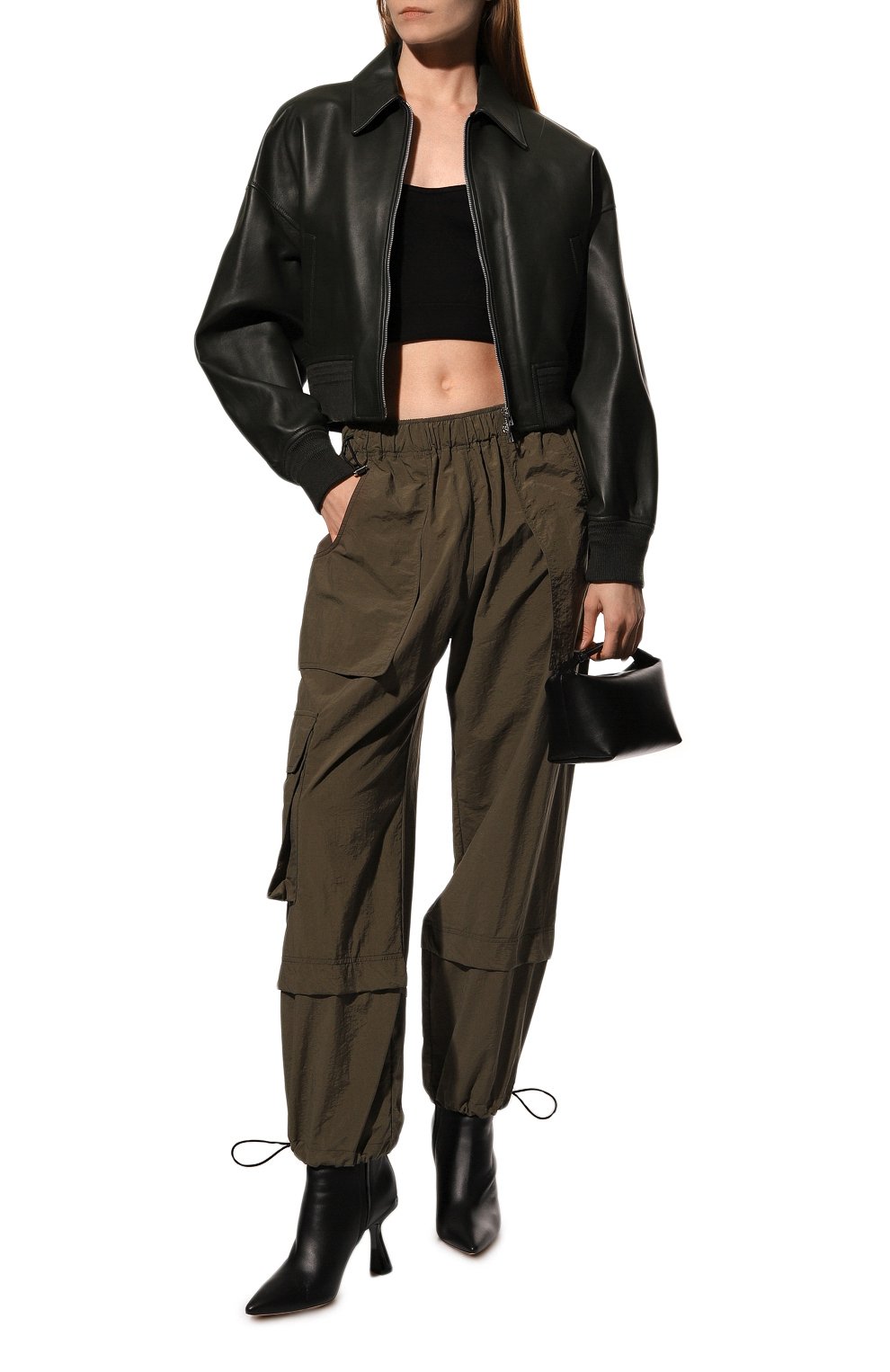 Хлопковый топ RTA, арт. WH0SKN-9033BLK, фото 2