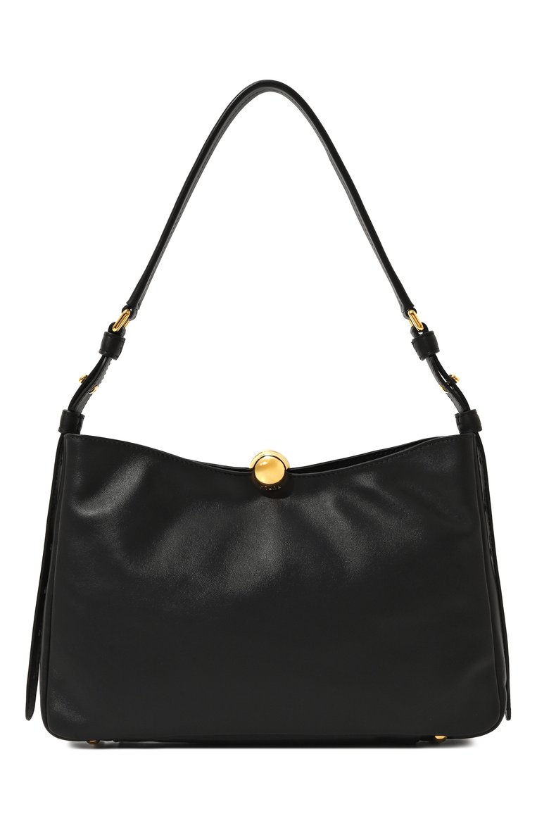 Женская сумка furla sfera soft medium FURLA черного цвета, арт. WB01403/BX3168 | Фото 1 (Размер: medium; Материал: Натуральная кожа)