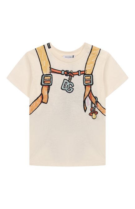 Хлопковая футболка DOLCE & GABBANA, арт. L4JTHV/II7IP/2-6