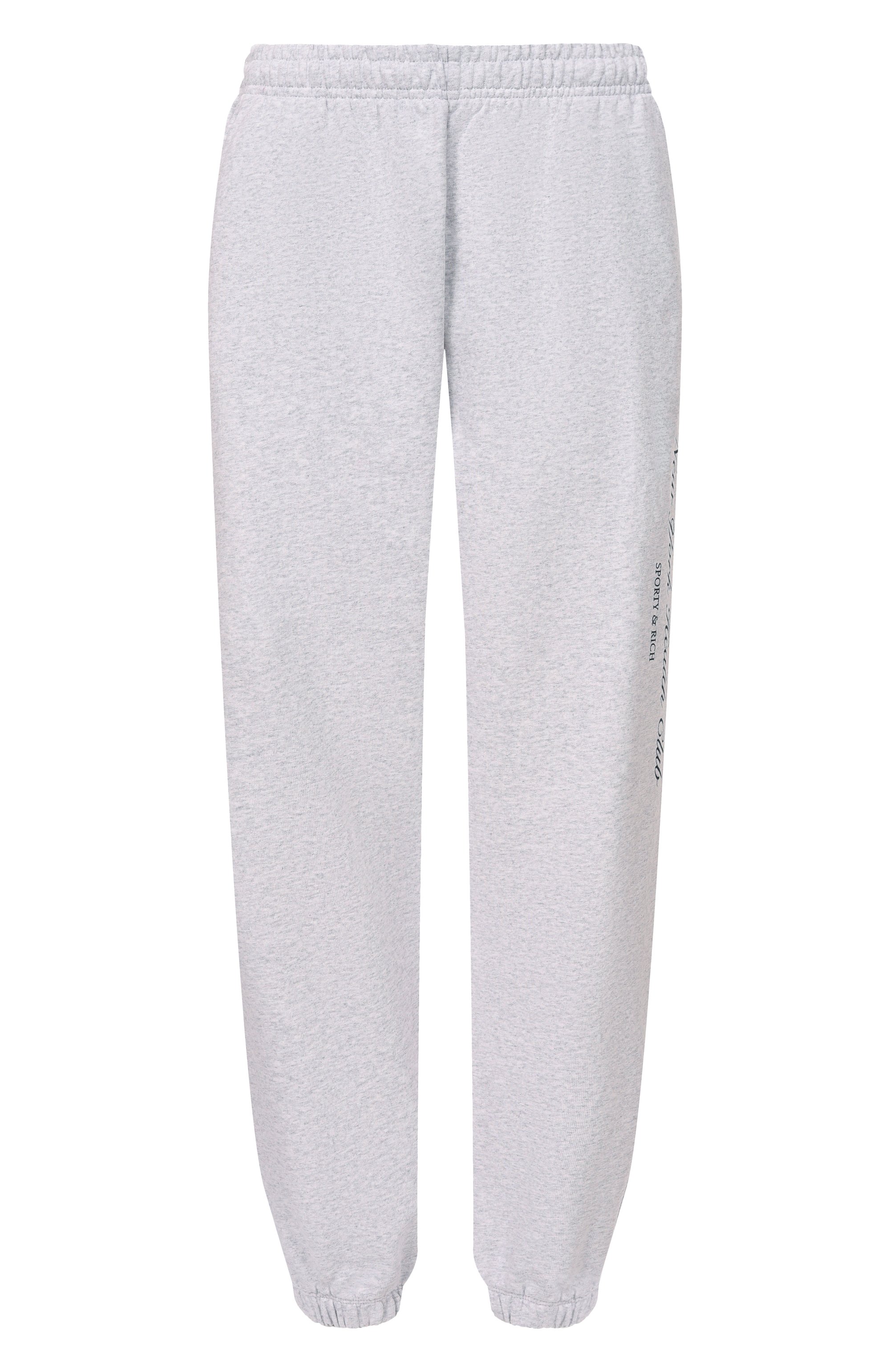 Хлопковые брюки SPORTY AND RICH, арт. PA03666043GY03, фото 1