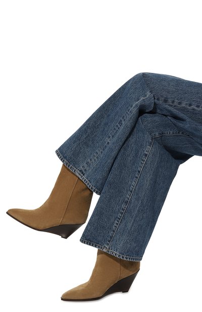 Замшевые ботильоны CLOSED, арт. C99564-88T-22, фото 3