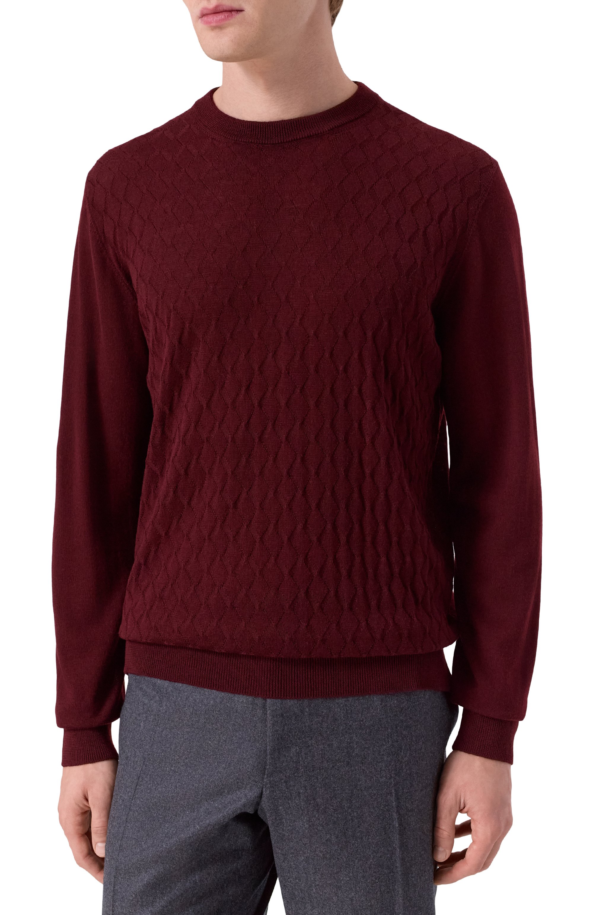 Шерстяной джемпер CORNELIANI, арт. 26M562-2625199, фото 3