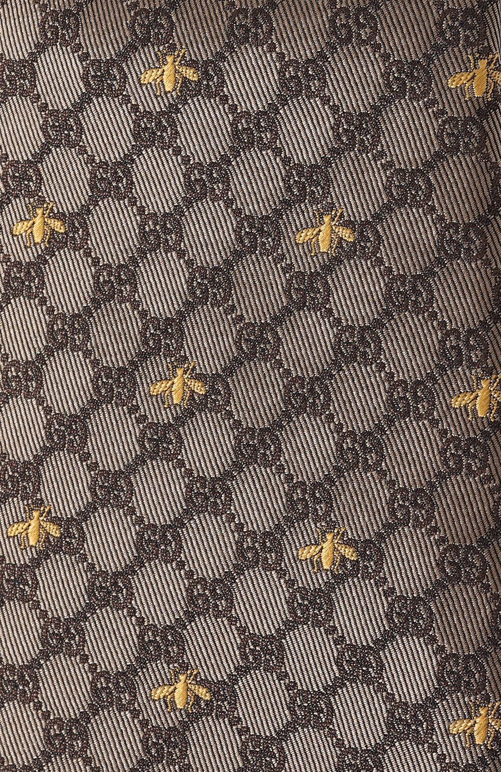 Шелковый галстук GUCCI, арт. 545078 4E002, фото 4