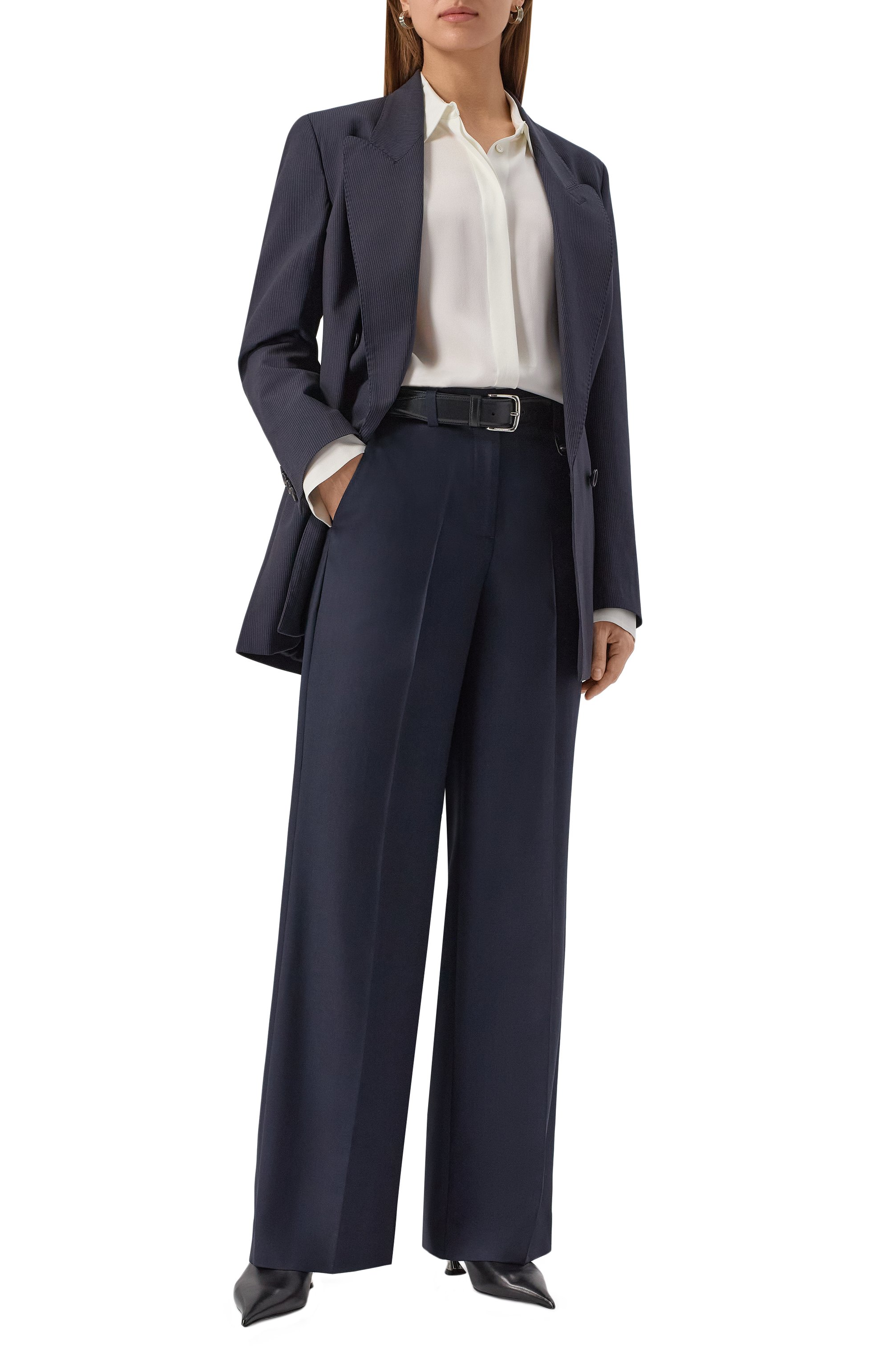 Шерстяные брюки LORENA ANTONIAZZI, арт. PA01A/5004, фото 2