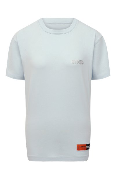 Женская хлопковая футболка HERON PRESTON, арт. HWAA024S22JER0024100