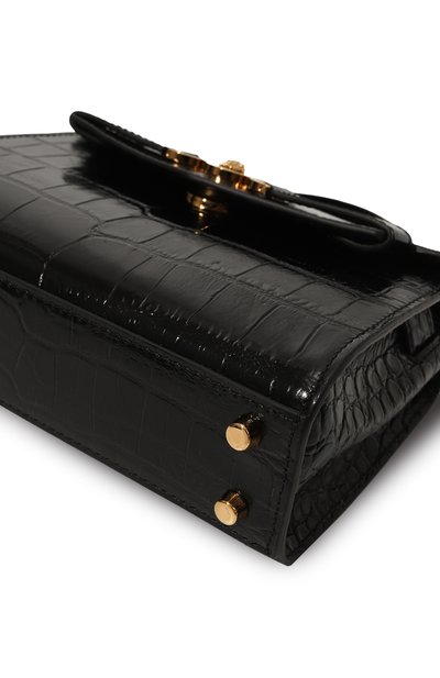 Сумка medusa '95 small VERSACE черного цвета по цене 295500 руб., арт. 1013824/1A08724, фото 3 Сумка medusa '95 small VERSACE, арт. 1013824/1A08724, фото 3