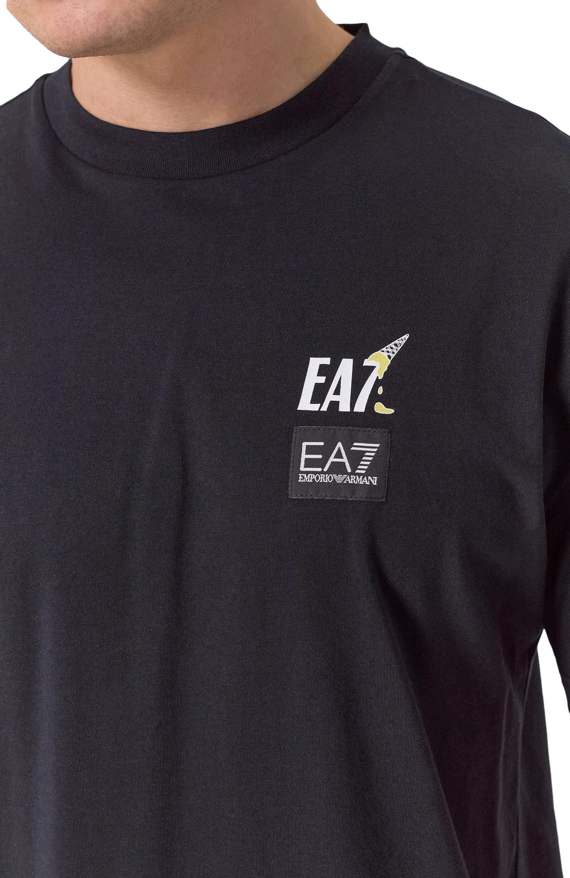 Хлопковая футболка EA7, арт. 7M000118/AF13244, фото 5