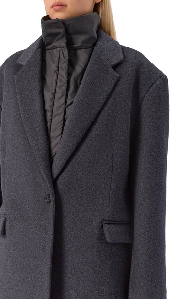 Пальто-трансформер RUBAN темно-серого цвета по цене 331000 руб., арт. RFW25/26-1.1.310.4, фото 5 Пальто-трансформер RUBAN, арт. RFW25/26-1.1.310.4, фото 5