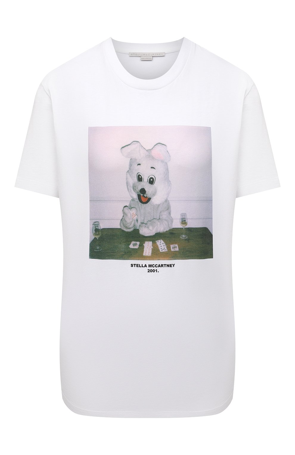 Хлопковая футболка STELLA MCCARTNEY, арт. 381701/S0W63, фото 1