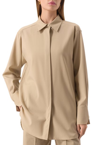 Шерстяная рубашка BOSS, арт. 50536951, фото 3