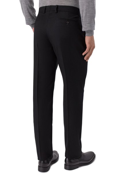 Шерстяные брюки BERWICH черного цвета по цене 39400 руб., арт. VULCAN0 195/RD5470, фото 4 Шерстяные брюки BERWICH, арт. VULCAN0 195/RD5470, фото 4