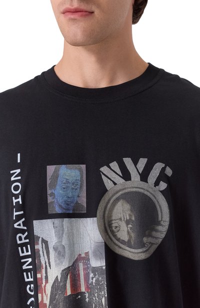 Хлопковая футболка ISABEL BENENATO, арт. UJ12PF25, фото 5