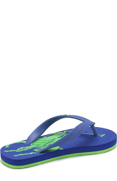 Резиновые шлепанцы с логотипом бренда POLO RALPH LAUREN, арт. LANDRY/CHIL, фото 3