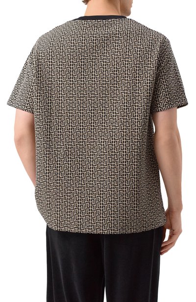 Хлопковая футболка BALMAIN, арт. EH1EG010/BC90, фото 4