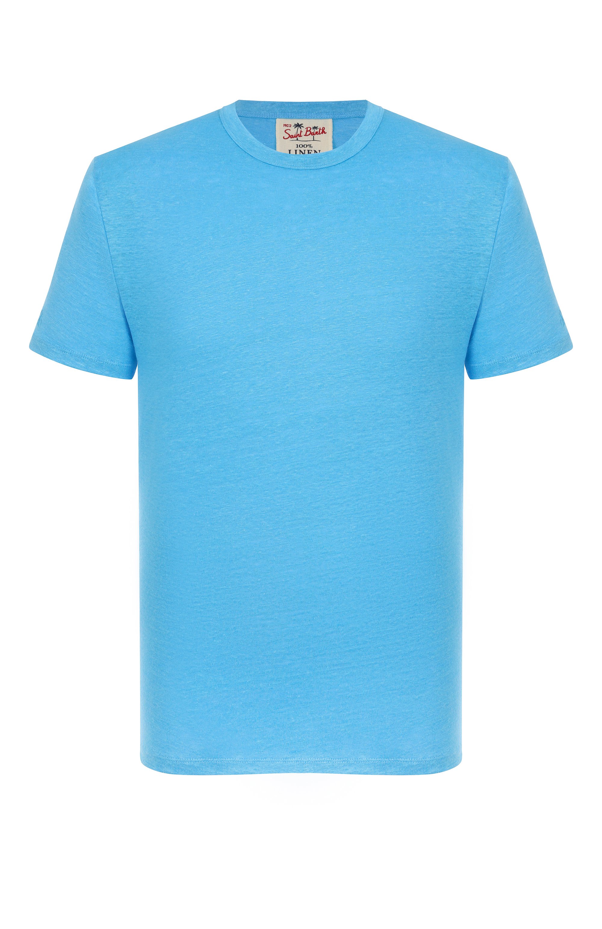 Льняная футболка MC2 SAINT BARTH, арт. STBM ECSTASEA/02356H, фото 1