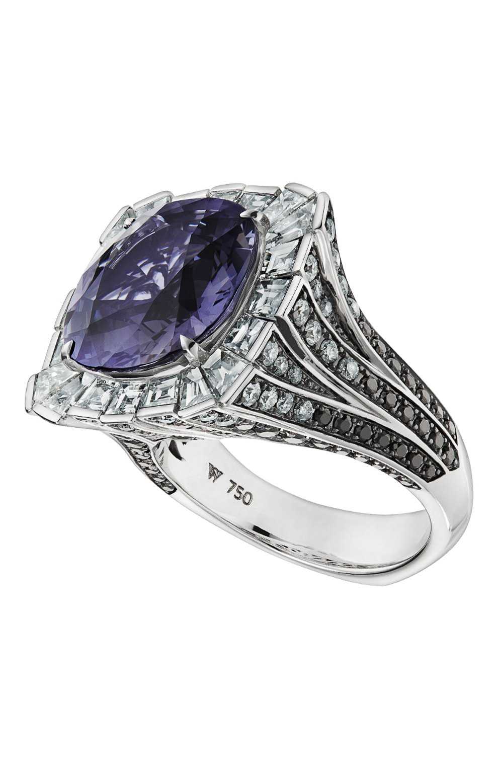 Кольцо shanghai skyline STEPHEN WEBSTER бесцветного цвета по цене 6068250 руб., арт. 3022431, фото 1 Кольцо shanghai skyline STEPHEN WEBSTER, арт. 3022431, фото 1