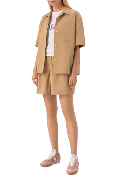 Замшевые кеды chloé kick CHLOÉ, арт. CHC25A07IMS, фото 3