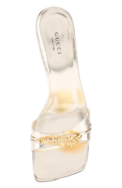 Кожаные мюли dora GUCCI, арт. 588977/B8B00, фото 5