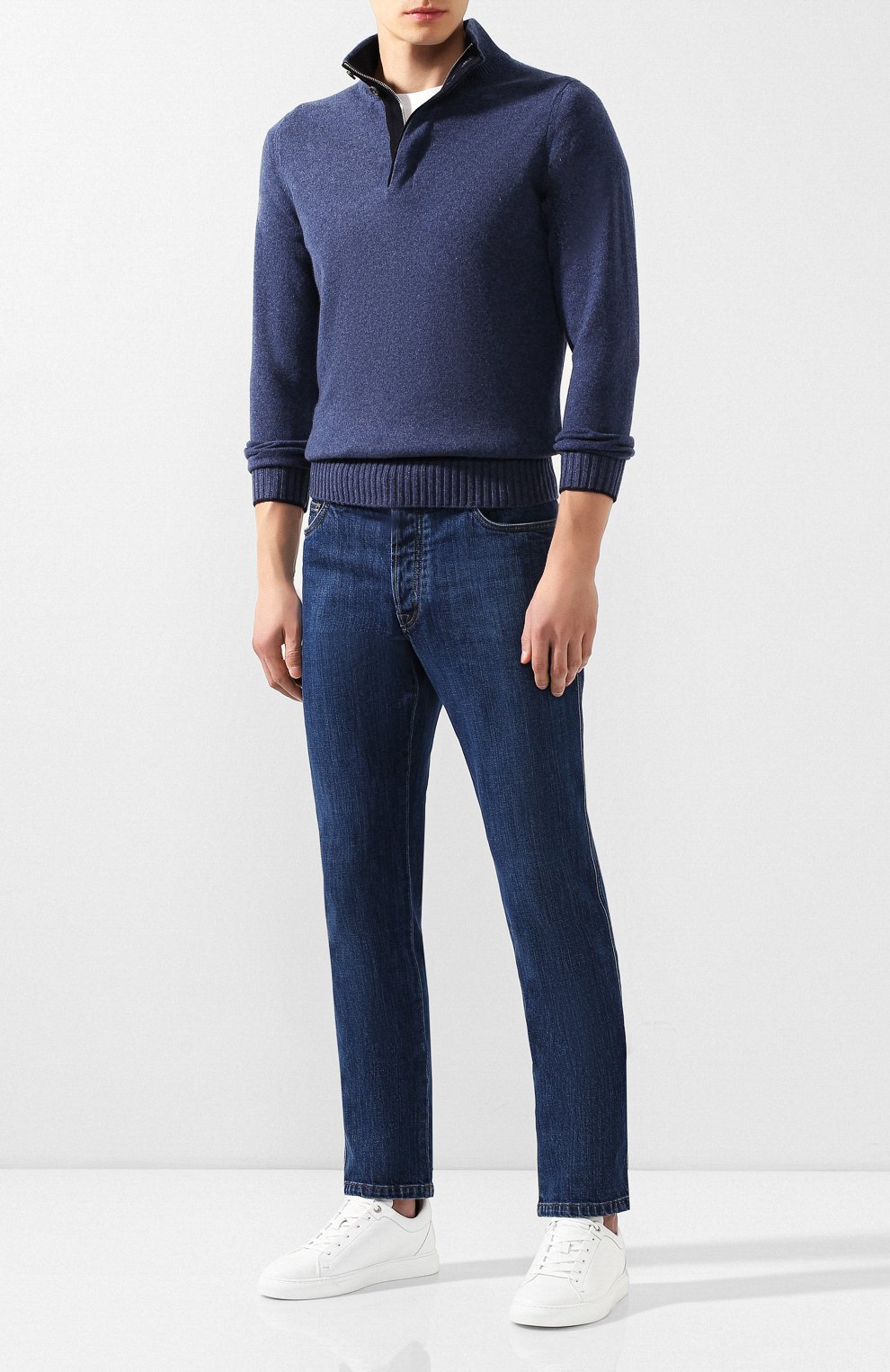 Кашемировый джемпер FIORONI, арт. M13004C1, фото 2