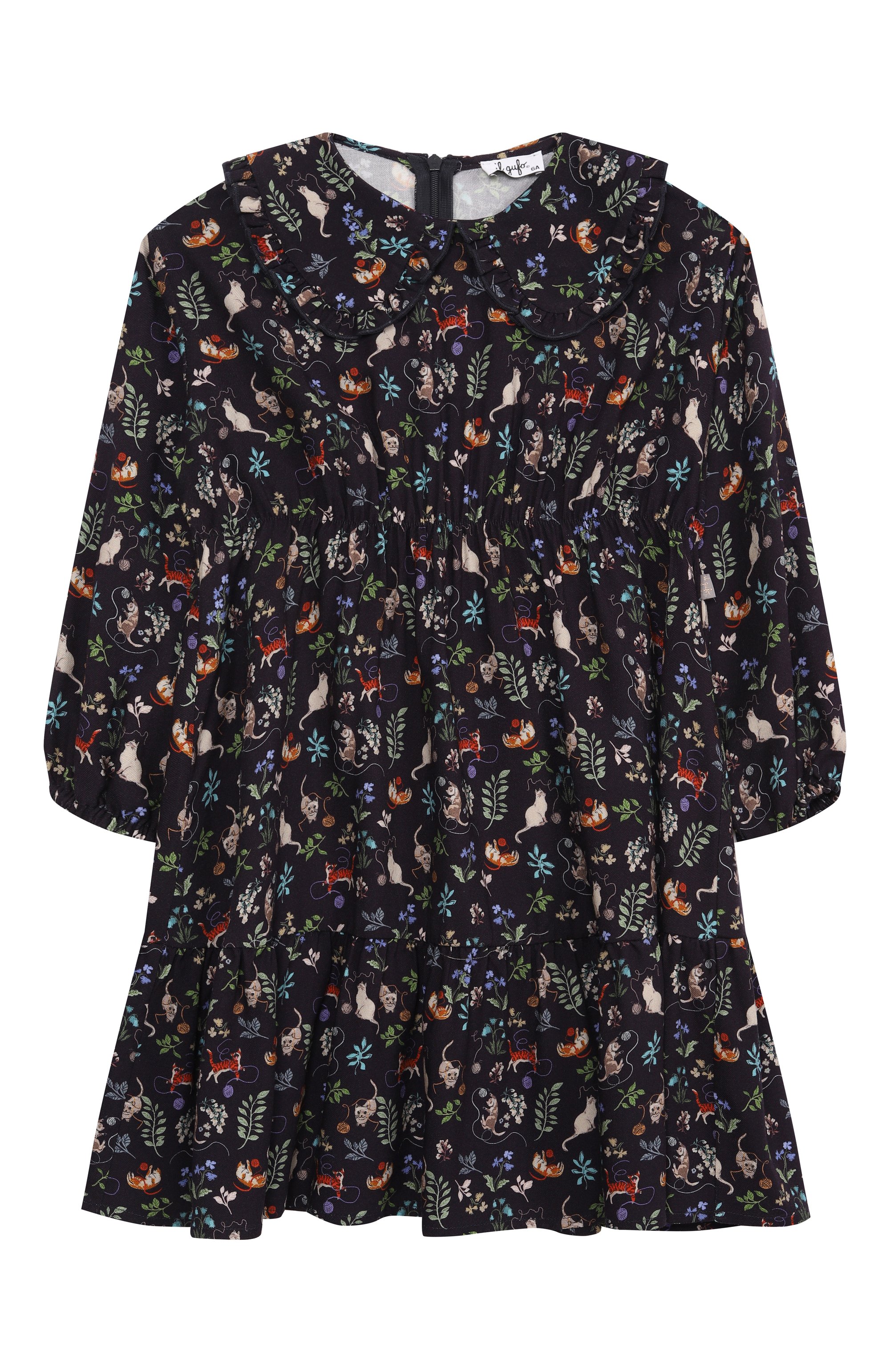 Платье из вискозы IL GUFO, арт. A25GVL0013R4009/5-8, фото 1