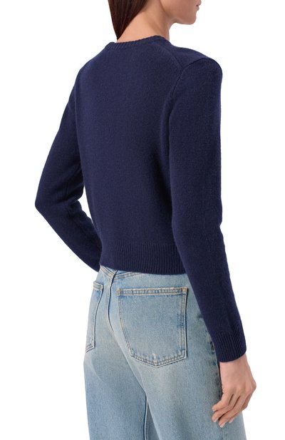 Кардиган из шерсти и кашемира SPORTY AND RICH, арт. WS07364302BL106, фото 4