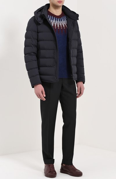 Стеганый пуховик nazaire на кнопках с капюшоном MONCLER, арт. B2-091-41847-95-53132, фото 2