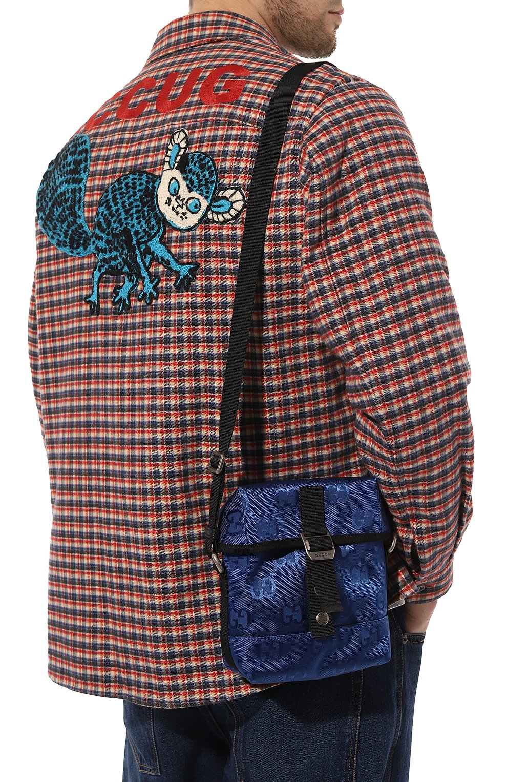 Текстильная сумка GUCCI, арт. 643858 H9HKN, фото 2