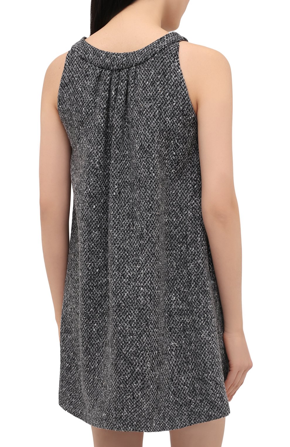Шерстяное платье MSGM, арт. 2942MDA257 207816, фото 4