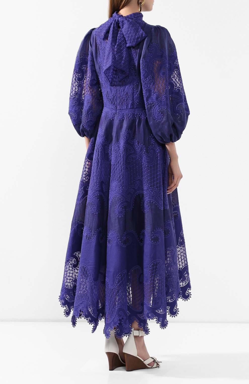 Льняное платье ZIMMERMANN, арт. 7794DBRI, фото 4